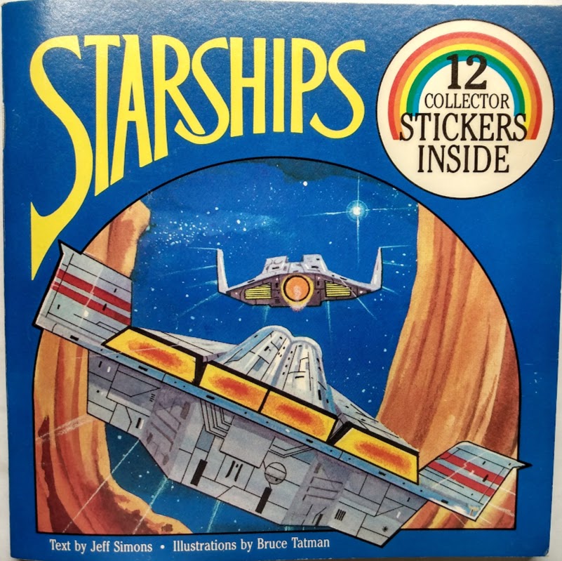 Starships by Jeff Simons and Bruce Tatman, 1983 Antioch Publishing Company