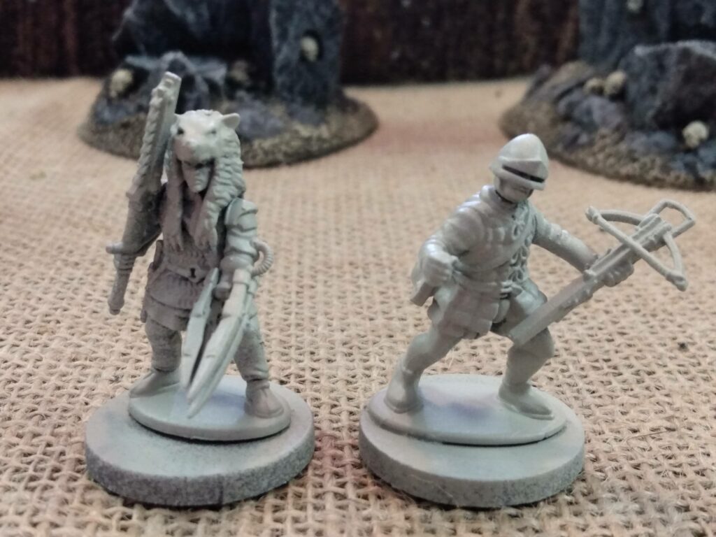 Kitbashed 28mm toy soldiers for Doomed