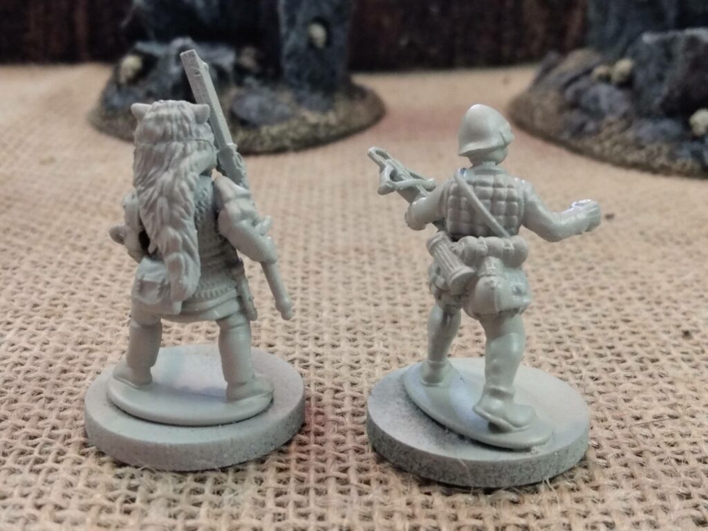 Kitbashed 28mm toy soldiers for Doomed