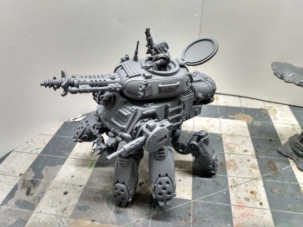 28mm Scavenger Crab Tank by StationForge. 3D printed