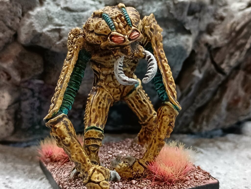 Crawling Insectoid (Ambull) miniature by Knightmare Miniatures
