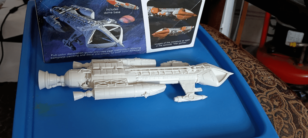 Space 1999 Hawk Mark IX model kit by MPC